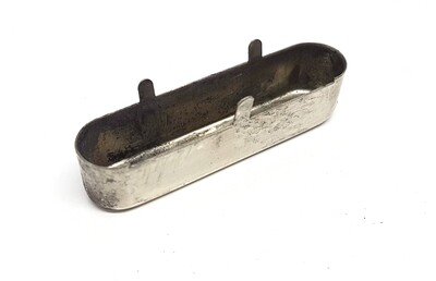Tele Neck Unplated Nickel Silver Pickup Cover