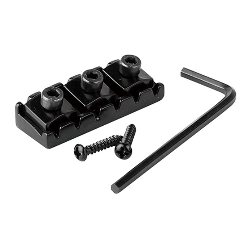 Guitar Locking Nut 43mm (R3/R4) Black