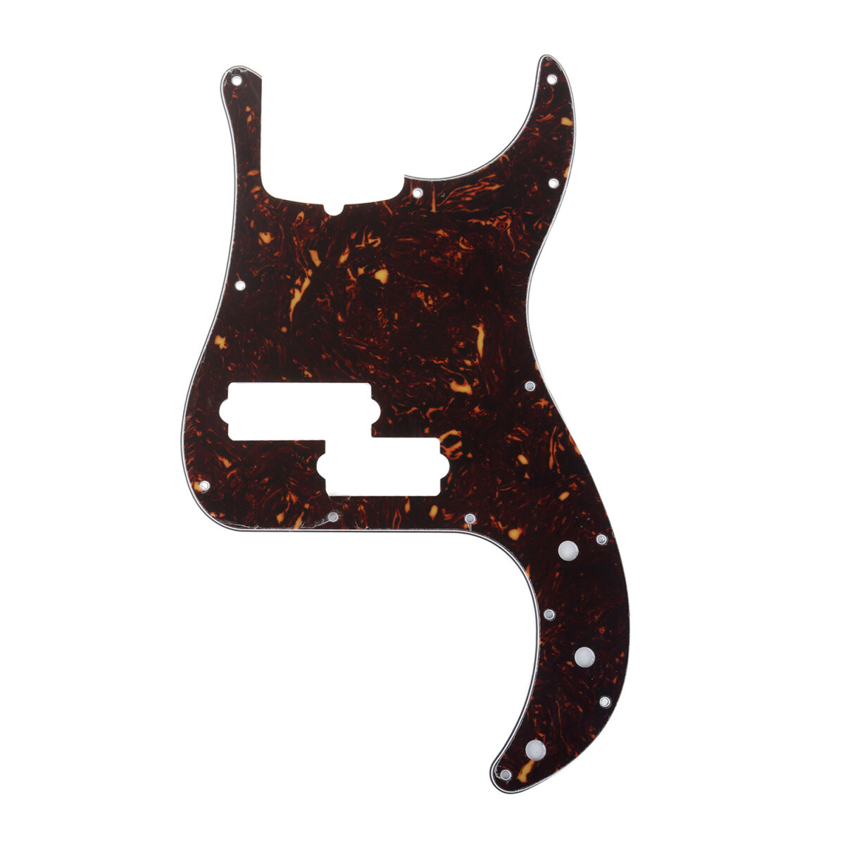 Brio 13 Hole 5 String Precision Bass, With Notch, Brown Tortoise Shell