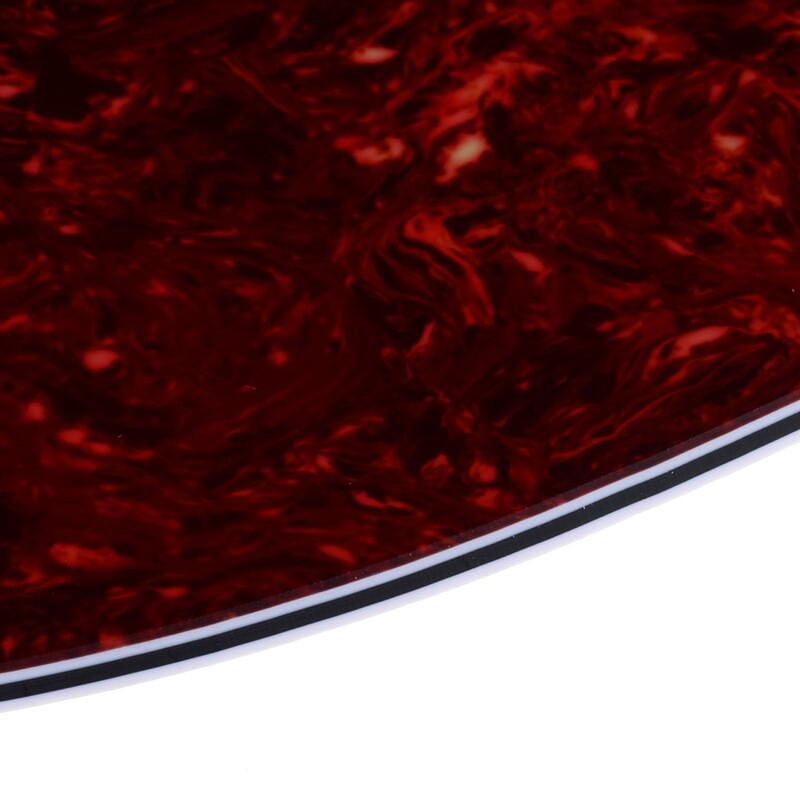 Brio Tele® Humbucker 8 hole 4 ply Pickguard Red Tortoise