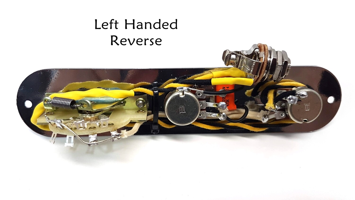 Carparelli Left Handed Reverse Tele® Style Control Plate