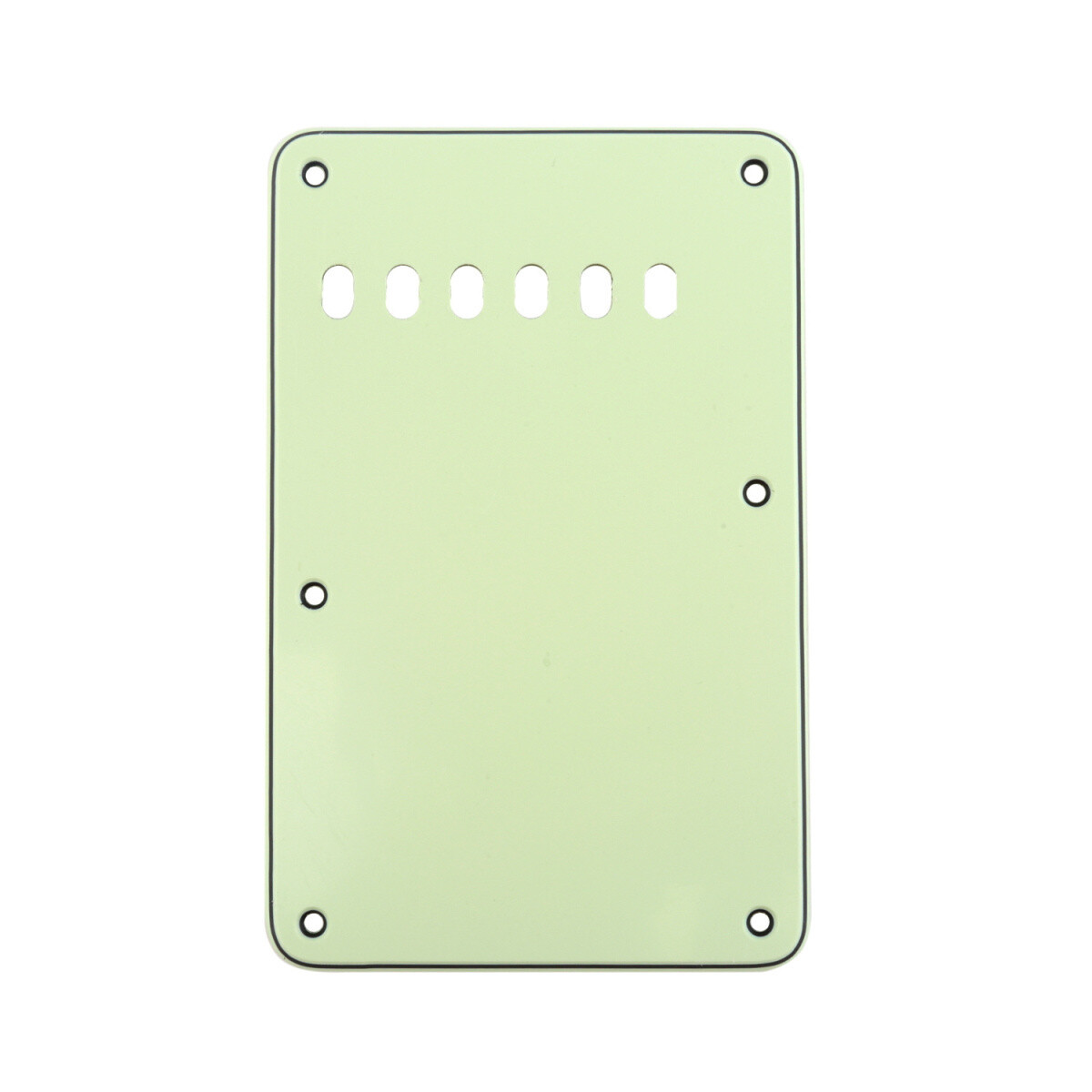 Brio Mint Green Vintage Style Back Plate Tremolo Cover 3 ply - US/Mexican Fender®Strat® Fit