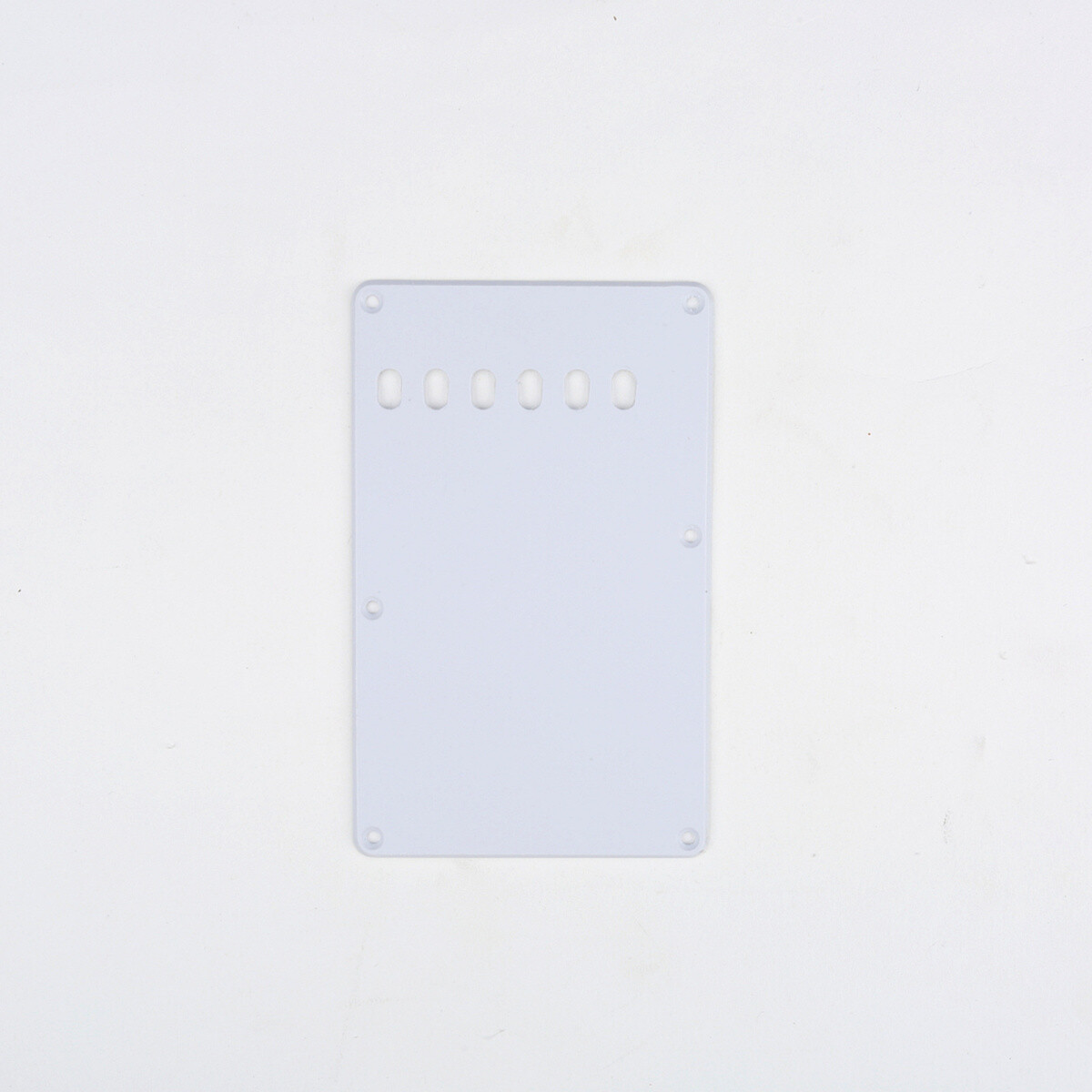 Brio White Vintage Style Back Plate Tremolo Cover 1 ply - US/Mexican Fender®Strat® Fit