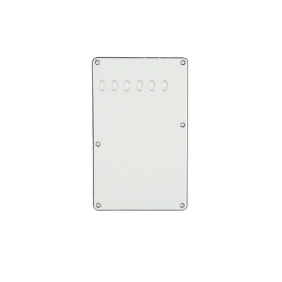 Brio Parchment Vintage Style Back Plate Tremolo Cover 3 ply - US/Mexican Fender®Strat® Fit