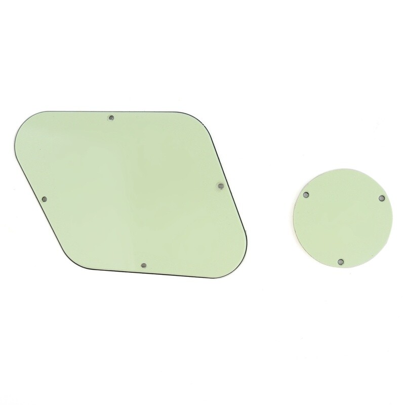 Brio Les Paul Backplate &amp; Switch Cover Mint 3 Ply