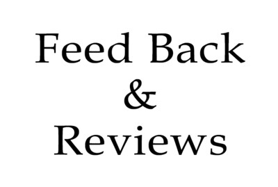 Feedback &amp; Reviews