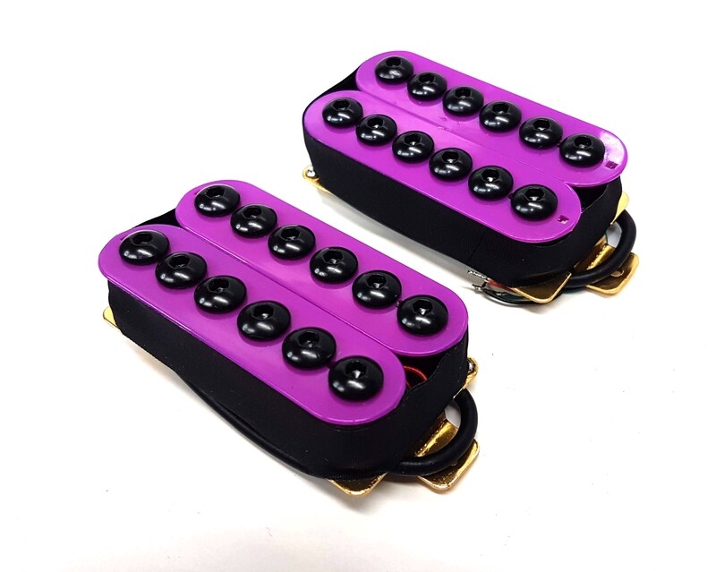 Brio Hexa-Buck Humbuckers -  Neck &amp; Bridge Violet