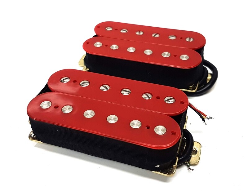 Brio Hocer Humbuckers -  Neck &amp; Bridge Red