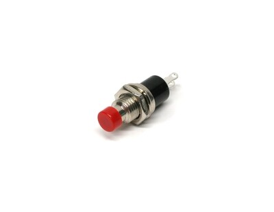 Brio Micro 7mm Momentary Push Button Guitar Kill Switch With Plastic Top