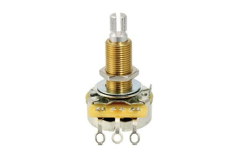 CTS Series A500K Split Long Shaft Guitar Pots Audio Taper Potentiometers