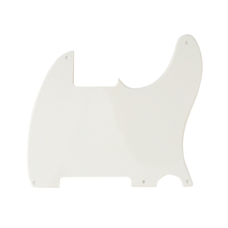 Brio Vintage Esquire 5 Hole Tele® Pickguard RH 1 Ply Parchment