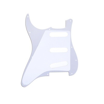 Carparelli SSS Strat® Pickguard 11 Holes 3 Ply Gold Pearloid