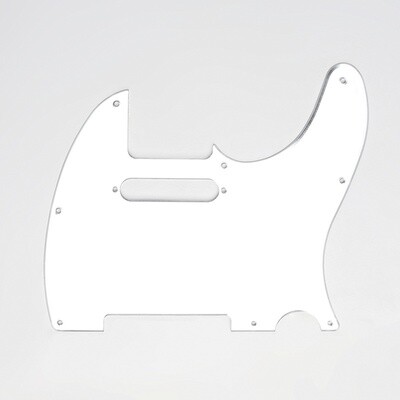 Brio 8 Hole Guitar Tele® Pickguard MIRROR Acrylic