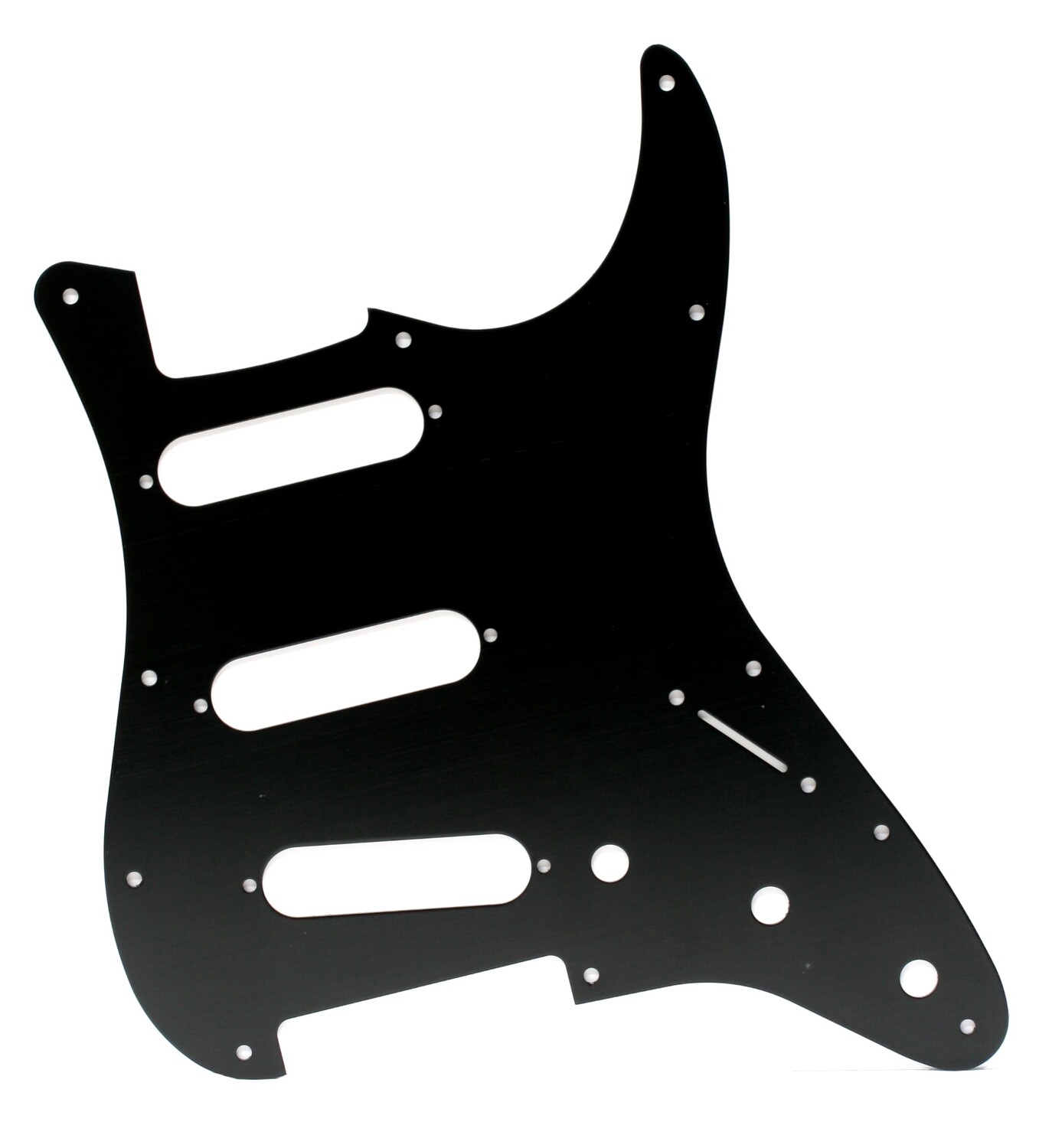Carparelli Anodized Aluminum Pickguard for SSS Stratocaster® Black