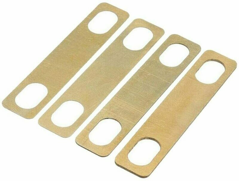 Brio Brass Shims for Guitar/Bass Neck