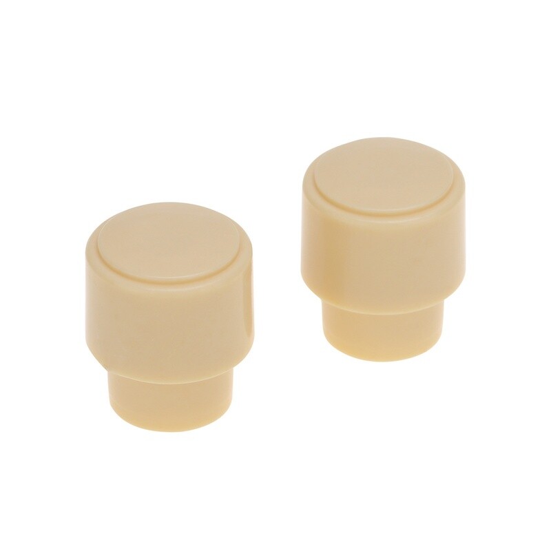 2 x USA Size Telecaster Barrel Switch Tip ( CRL ) Cream
