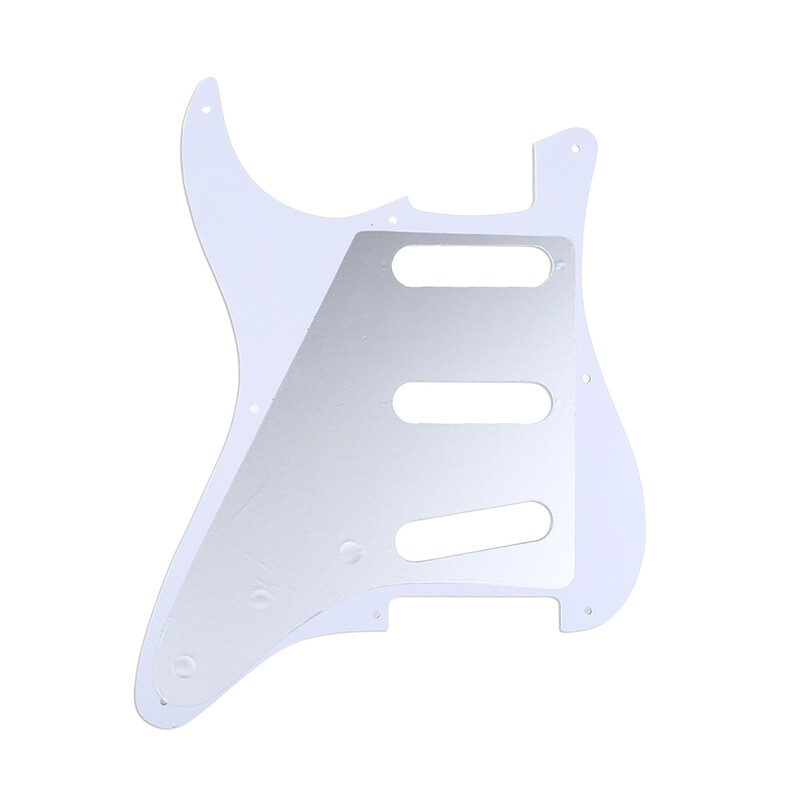 Brio SSS Strat® Pickguard 11-Hole 62 Vintage Style American Stratocaster 62, 4 Ply Brown Tortoise