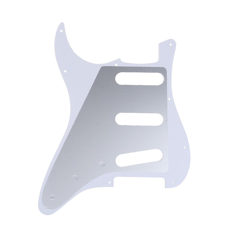 Brio SSS Strat® Pickguard 11-Hole 62 Vintage Style American Stratocaster 62, 4 Ply Vintage Tortoise