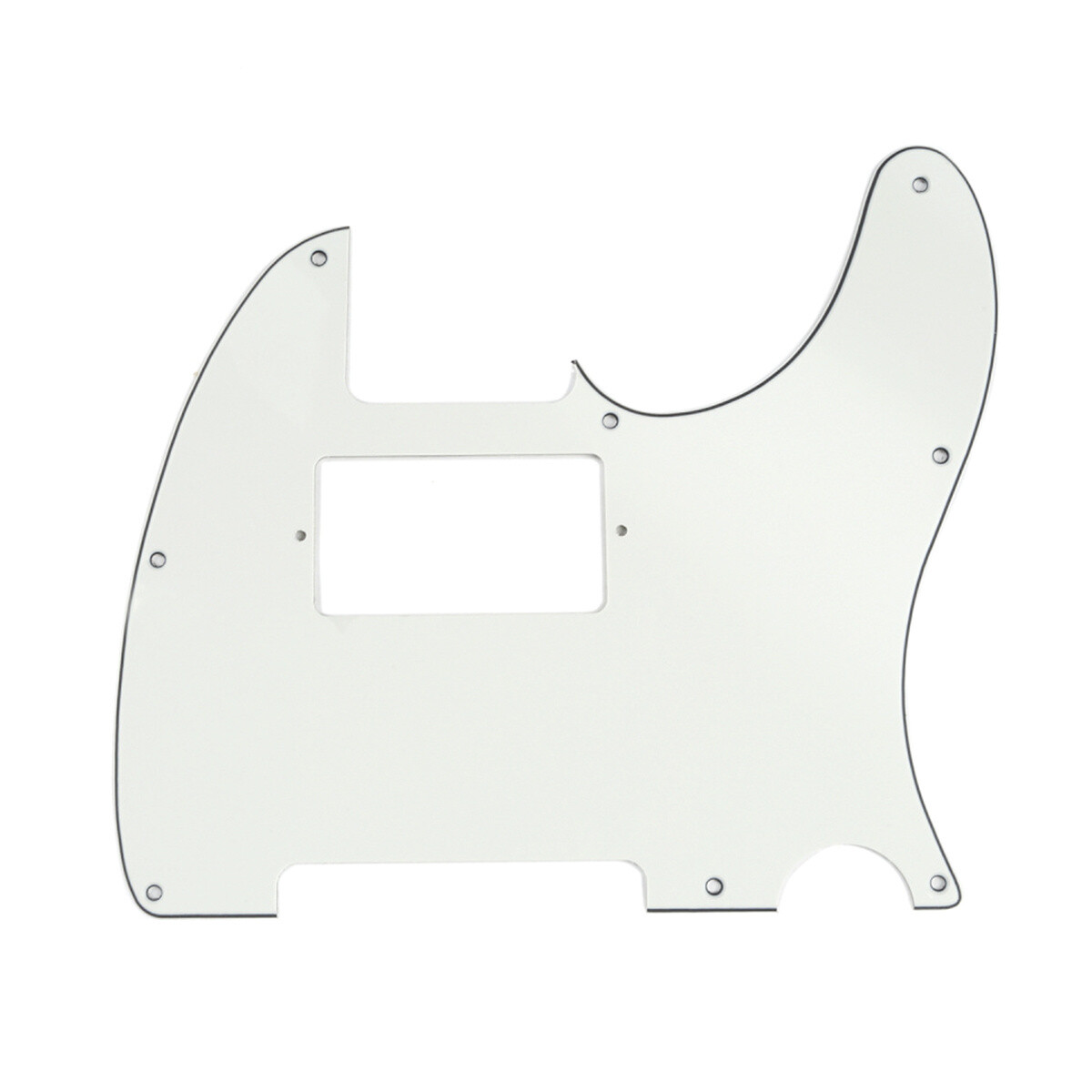 Brio Tele® Humbucker 8 hole 3 ply Parchment