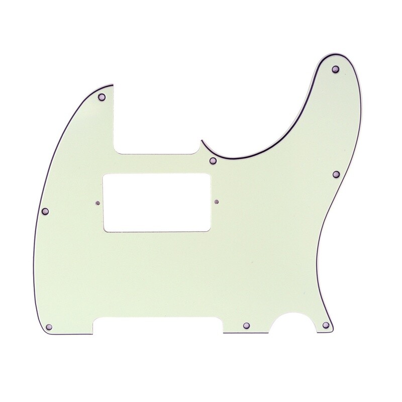 Brio Tele® Humbucker 8 hole 3 ply Pickguard Ivory