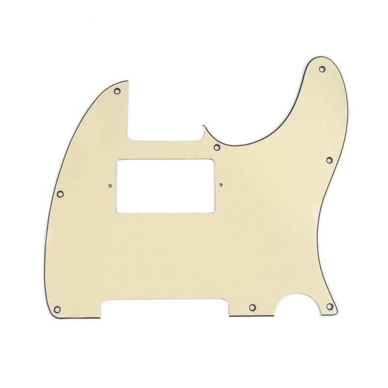 Brio Tele® Humbucker 8 hole 3 ply Cream