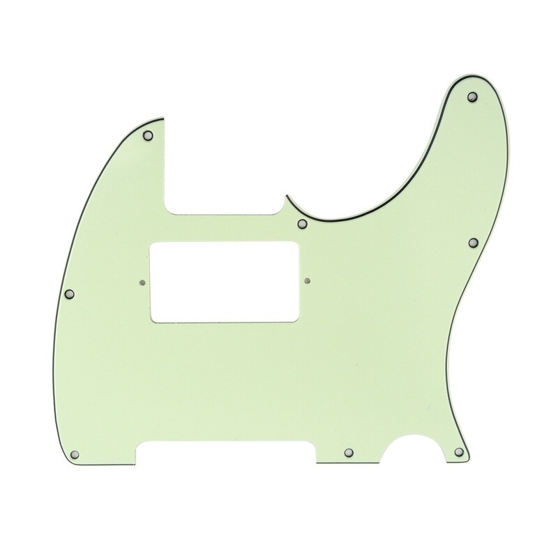 Brio Tele® Humbucker 8 hole 3 ply Pickguard Mint Green
