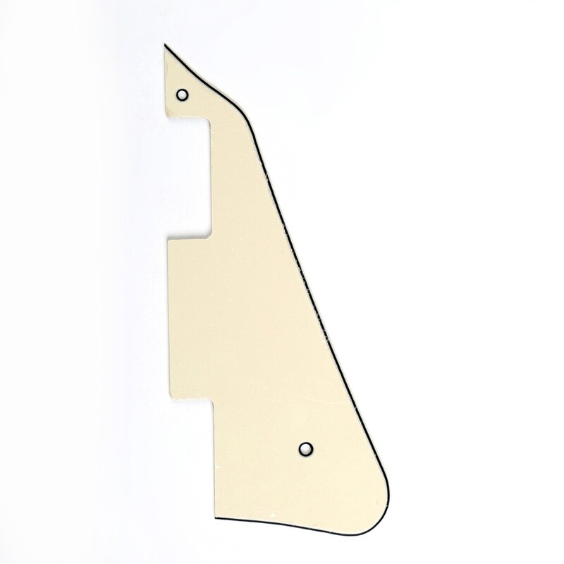 Brio- Gibson® Les Paul® Pickguard Modern Style 3 Ply Cream