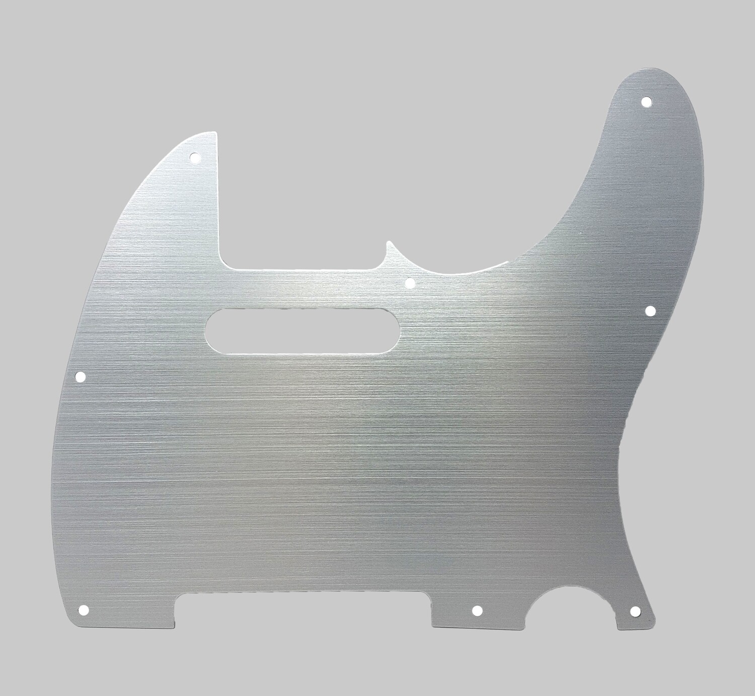 Brio Aluminum 8 Hole Guitar Tele® Pickguard Aluminum