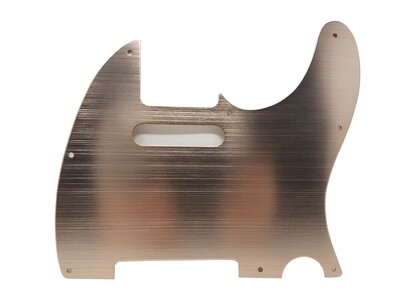 Brio Aluminum 8 Hole Guitar Tele® Pickguard Light Copper