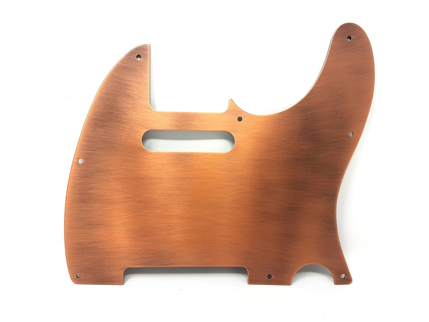 Brio Aluminum 8 Hole Guitar Tele® Pickguard Copper
