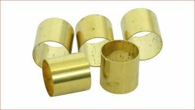 Brio 5 Pack, Potentiometer Adapter Sleeve - Converts 6mm or 18T shaft to 1/4" ( Solid Shaft )