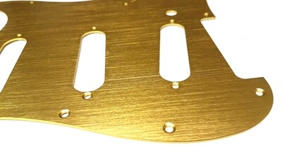 Guitar Guard 11-holes Copper Anodized Modern Style Strat HH Guitar Guitar Guard 11-holes Copper Anodized Modern Style Strat HH Guitar