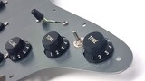 Carparelli Fully Loaded Aluminum Pickguard 9 Way Stratocaster Wiring Mod Grey Aluminum