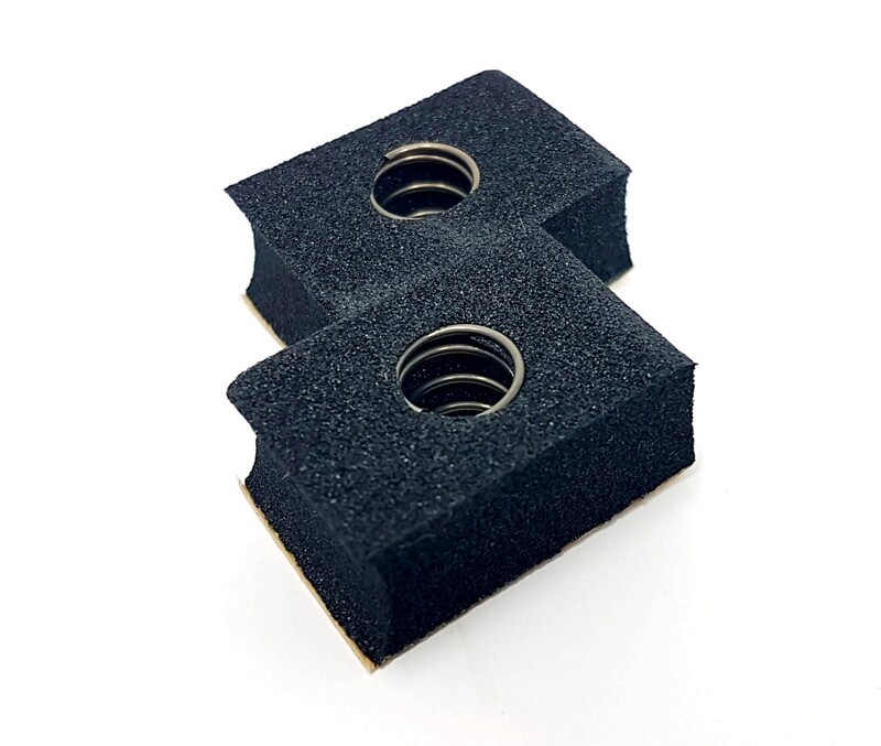 Set of 2 "Thick" Pickup Height Adjustment Pads for Fender Precision Bass