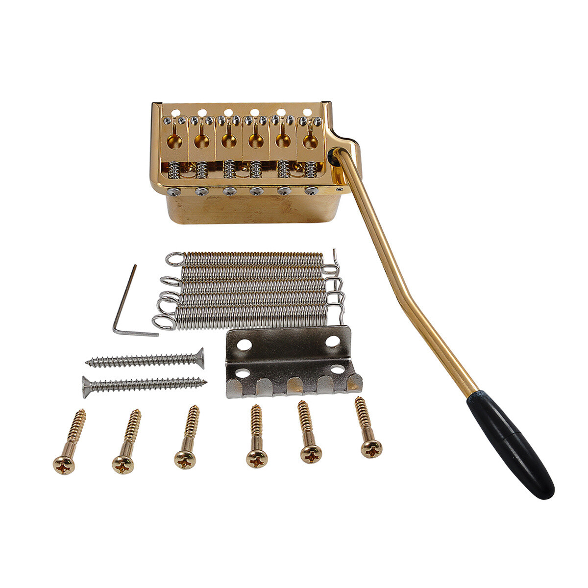 Strat style tremolo bridge outlet