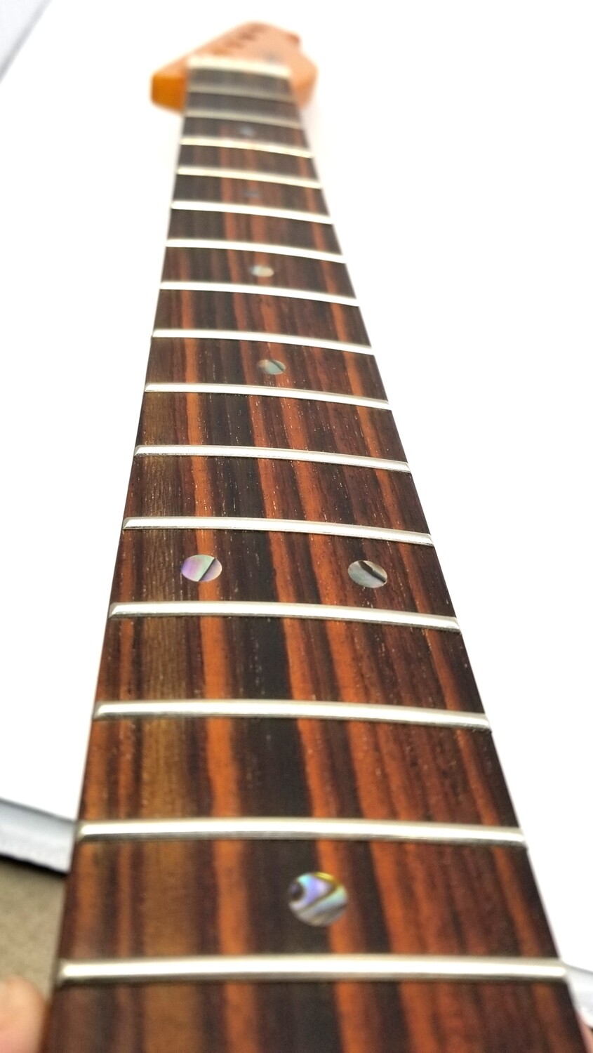 Carparelli Flamed S-Style Maple Rosewood Neck