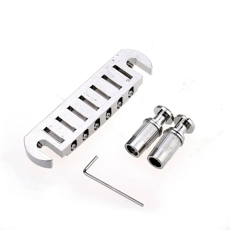 Brio 52.5mm Wraparound Adjustable Bridge, Nickel