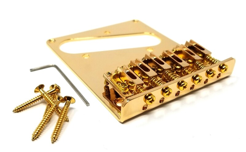 Brio 12 String Telecaster Bridge Gold