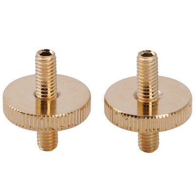 Brio Pro M4 Metric ABR-1 Tune-o-matic Bridge Mounting Stud Posts Gold