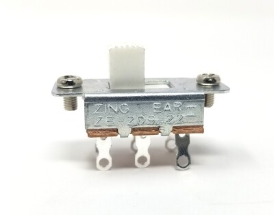 Brio On-On Slide Switch for Jazzmaster® and Jaguar® White Tip