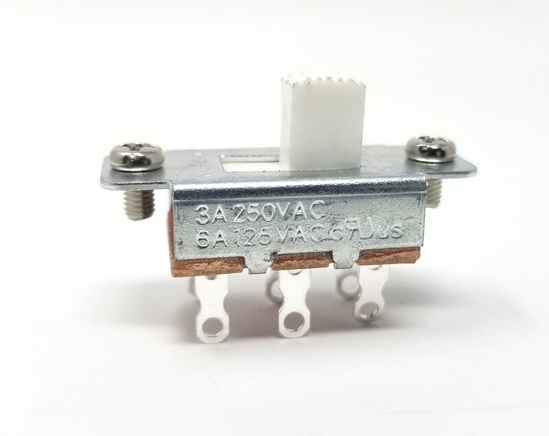 Brio On-On Slide Switch for Jazzmaster® and Jaguar® White Tip