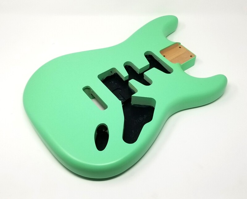 Brio S-Style Body HSS Nitro Satin Alder Surf Green