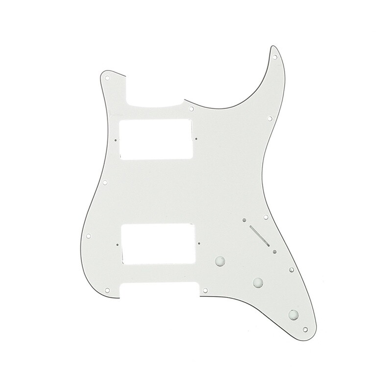 Brio H H Strat® 11 Hole Pickguard fits American/MIM Parchment 3 Ply