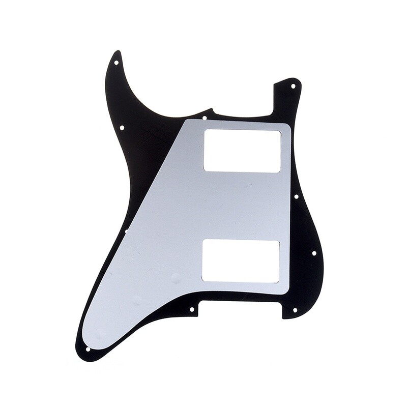 Brio H H Strat® 11 Hole Pickguard fits American/MIM Black 3 Ply