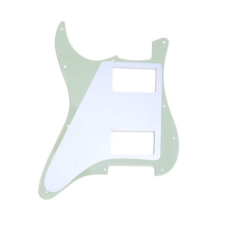 Brio H H Strat® 11 Hole Pickguard fits American/MIM Mint Green 3 Ply