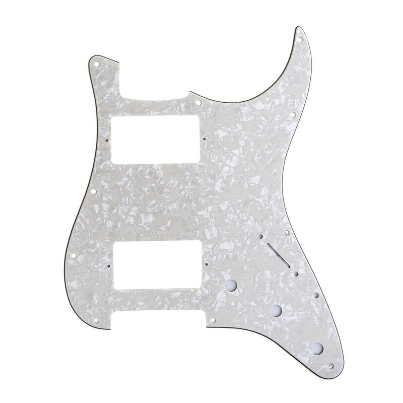 Brio H H Strat® 11 Hole Pickguard fits American/MIM Parchment Pearloid