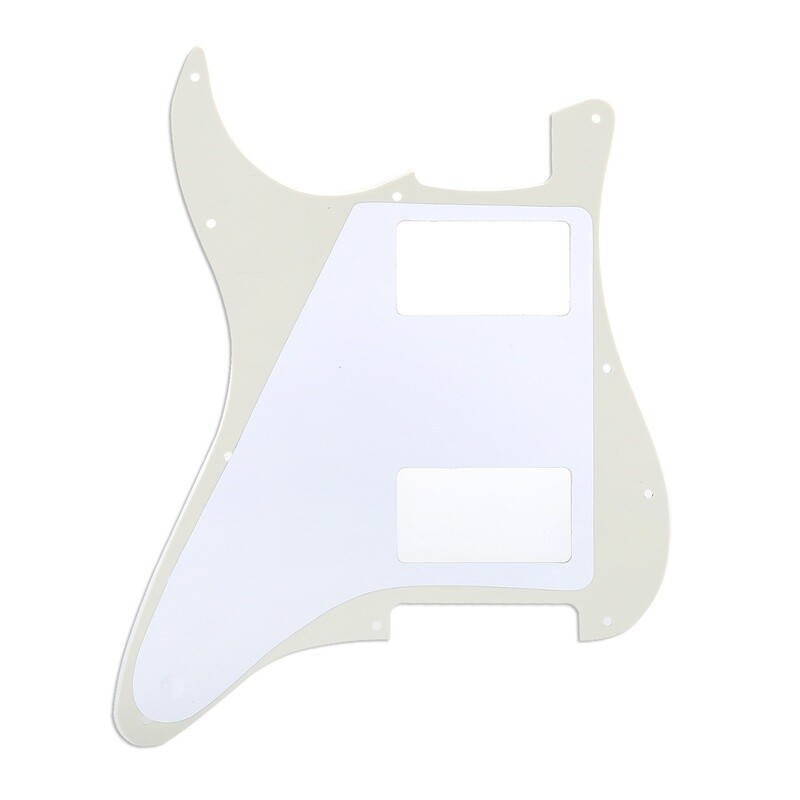 Brio H H Strat® 11 Hole Pickguard fits American/MIM Cream 3 Ply