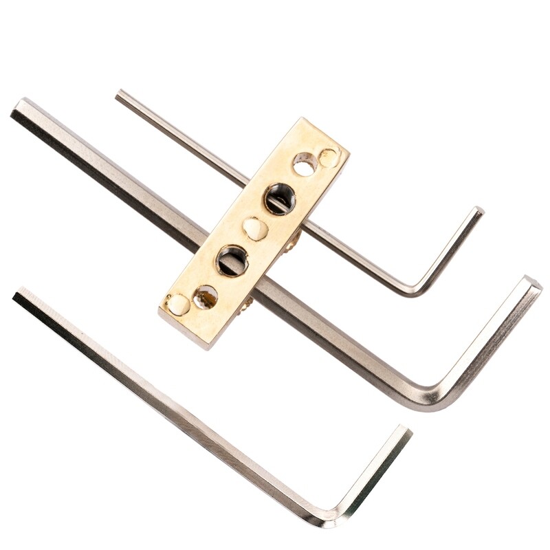 Carparelli Allen Hex Wrench Holder for Tremolos Floyd Rose Gold