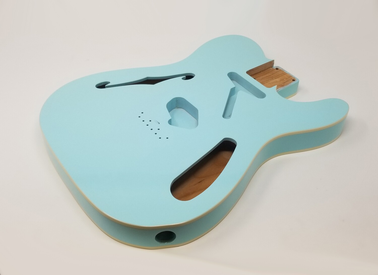 69 Telecaster Thinline Double Bound Alder - Sonic Blue NITRO FINISH