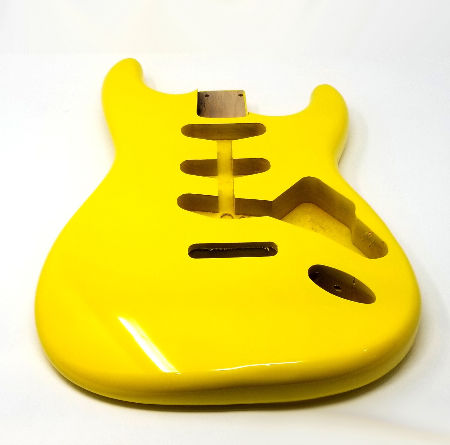 Replacement BODY for Fender Stratocaster Strat, Alder - Graffiti Yellow